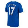 Chelsea Sterling 17 Matchtröjor Hemma Fotbollströja 2022-2023 Chelsea Sterling 17 Matchtröjor Hemma Fotbollströja 2022-2023